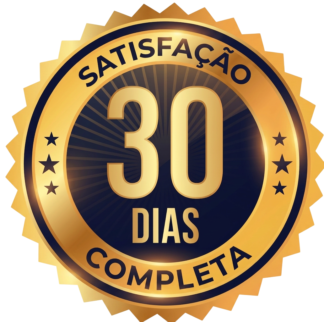 Selo de garantia de 30 dias